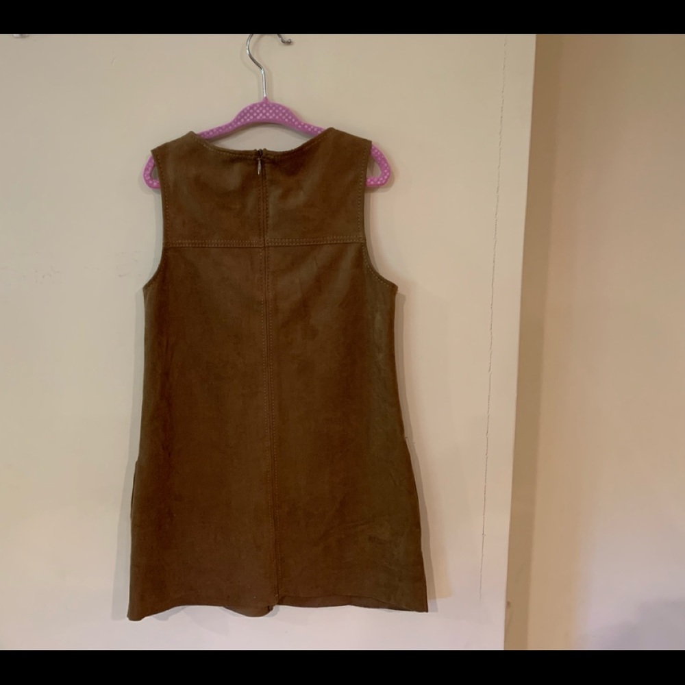 Brown Zara girls dress. - Picture 4 of 5